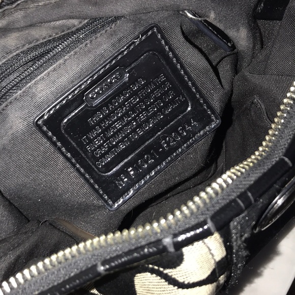 Black Coach Crossbody with Handbag Handle - Picture 3 of 3